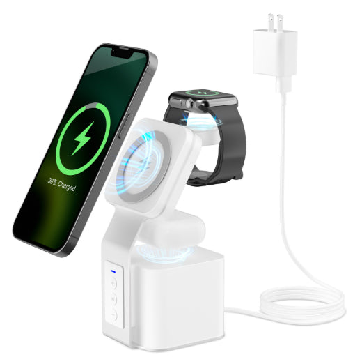 3-in-1 Bluetooth Speaker With Wireless Charger