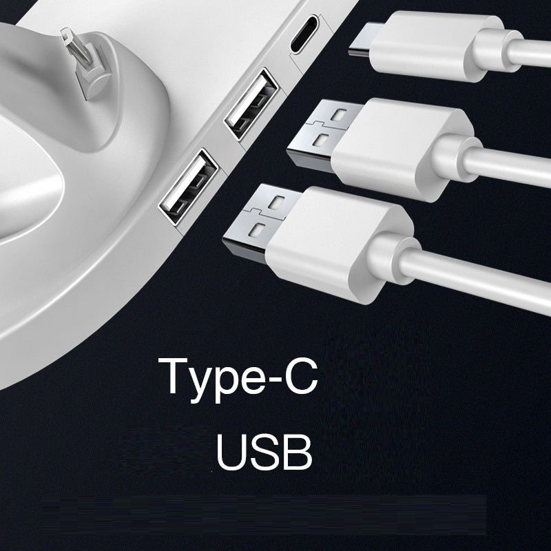 Wireless Fast 6 In 1 Charging Dock Station