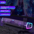 Bluetooth Dual Subwoofer Theater Level Surround Computer Speaker