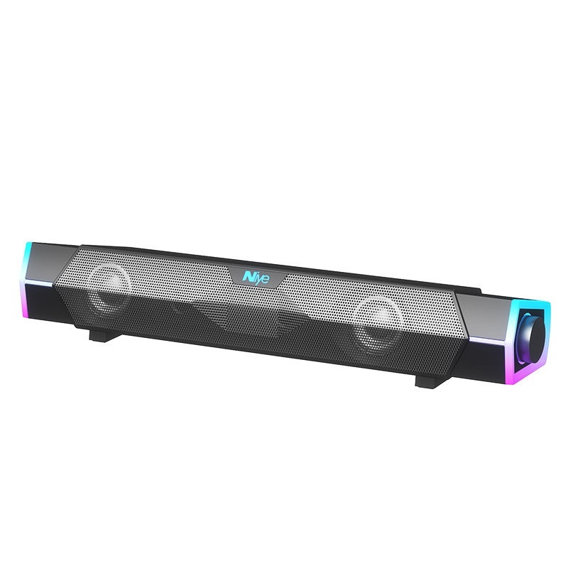 Bluetooth Dual Subwoofer Theater Level Surround Computer Speaker