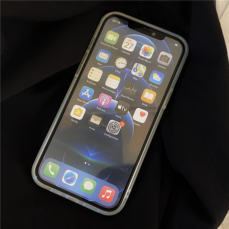 Electroplating Frosted Cloud Phone Case