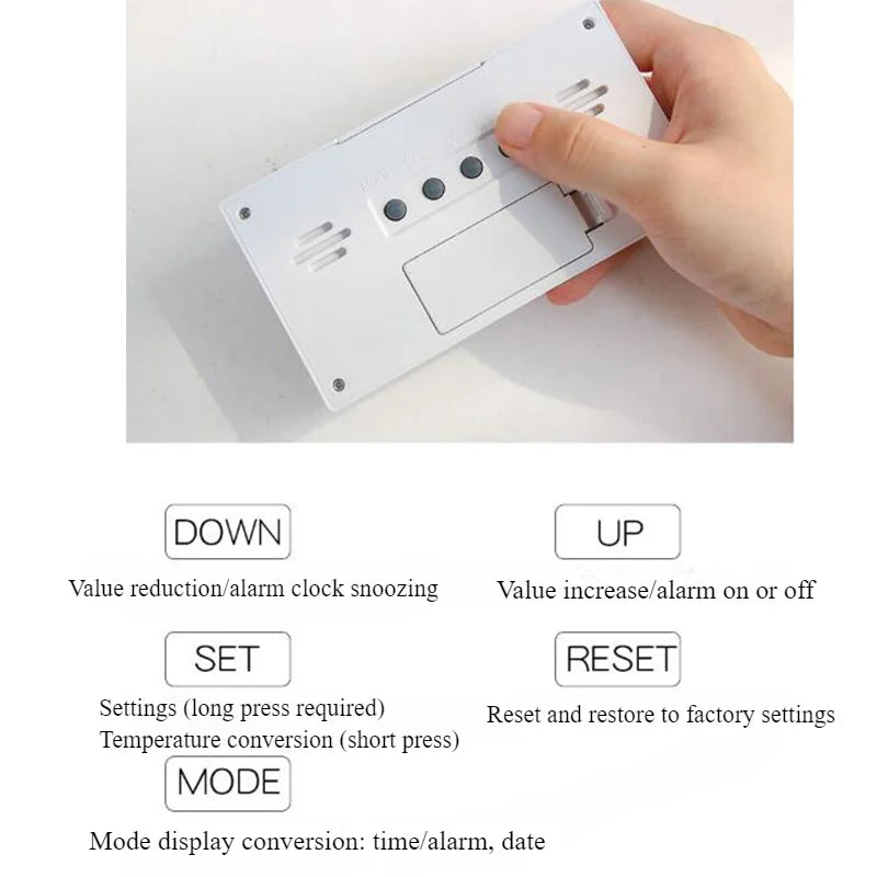 Multi-functional Digital Alarm Clock